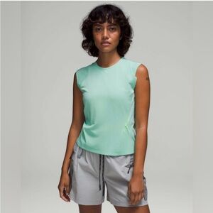 Lululemon Cap Sleeve Hiking Tank Top in Wild Mint Size 12